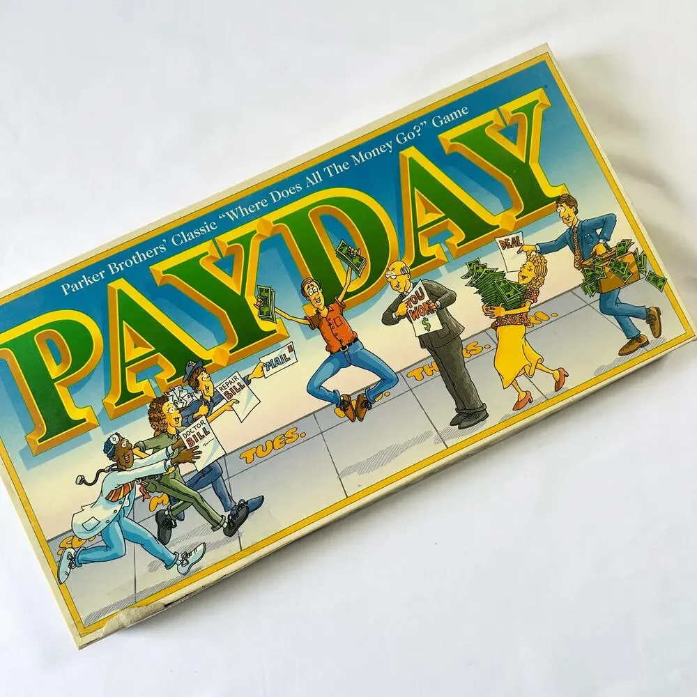 Vintage 1994 Payday Board Game